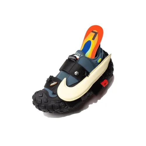 CPFM x Nike Air Flea 2 противоскользящие амортизаторы низкие скейтборд кроссовки унисекс черные