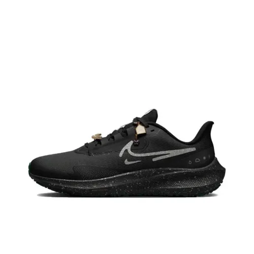 Nike Air Zoom Pegasus 39 Устойчивые к истиранию Низкие Беговые кроссовки Женские Черные