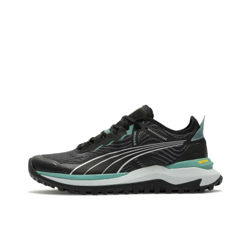 PUMA Voyage Nitro противоскользящие устойчивые к истиранию низкий топ беговые кроссовки мужские синий черный