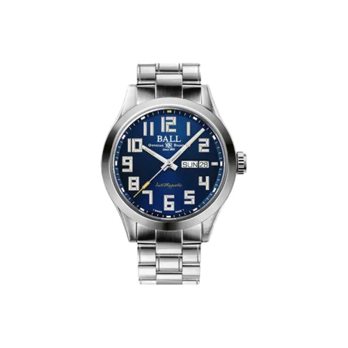 Шар Engineer III Collection Автоматический Механический Механизм Мужские Часы Часы 40 мм Синий Циферблат