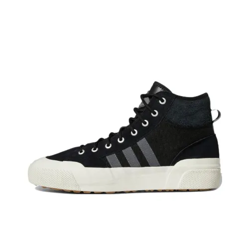 Adidas Originals NIZZA противоскользящие устойчивые к истиранию высокие кроссовки для скейтбординга