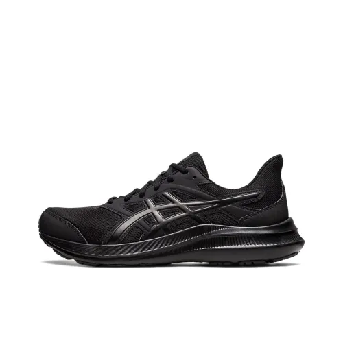 ASICS Jolt 4 Устойчивый к истиранию Дышащие Низкие Беговые кроссовки Мужские Черные