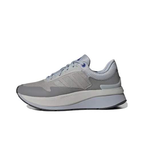 Adidas ZNCHILL Slip-resistant Abrasion-resistant Lightweight Low-Top Casual Running Shoes Women's Gray Adidas ZNCHILL Противоскользящий Устойчивый к истиранию Легкий Низкий Топ Повседневные Беговые Кроссовки Женские Серый