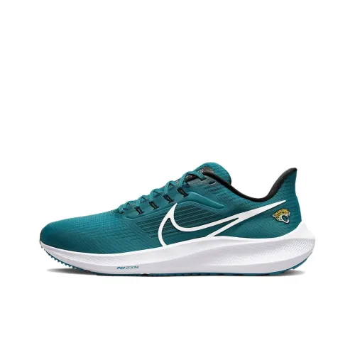 Nike Air Zoom Pegasus 39 Амортизаторы Устойчивые к истиранию Низкий Топ Беговые кроссовки Мужские Бирюзовый