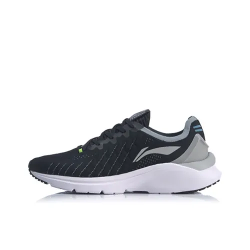 Лайнер YunQue Амортизация And Дышащий Низкий Топ Беговые кроссовки Унисекс Черный Серый