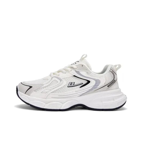 Warrior Толстая подошва Низкий Топ Белый Женский