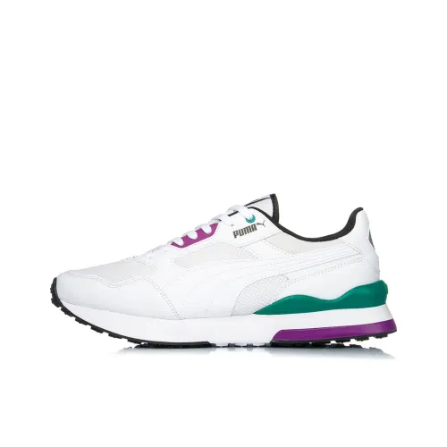 PUMA R78 FUTR Low Топ Casual Унисекс Белый Черный