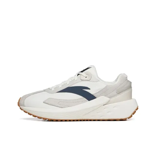 ANTA Icing Low Топ Беговые кроссовки Мужские Серый Синий