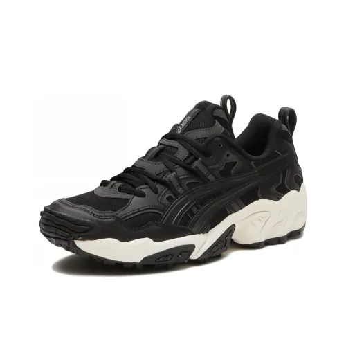 Asics Gel Nandi OG LT Амортизация Износостойкий Низкий Топ Толстая Подошва Кроссовки Унисекс Черный Белый