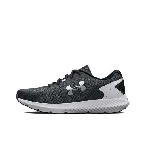 Under Armour Charged Rogue 3 Low Беговые кроссовки Женские Черные Серые