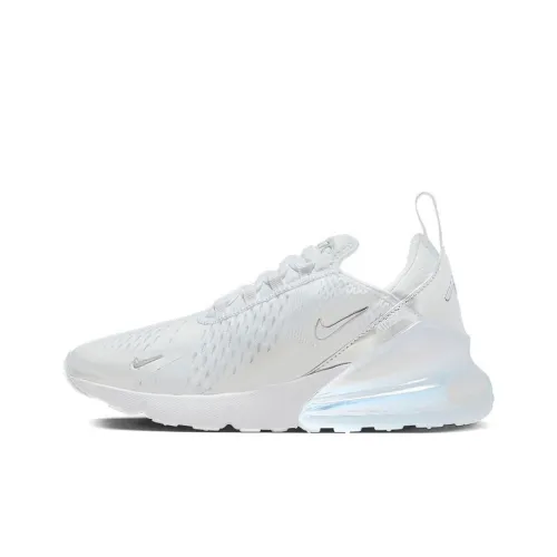 Nike Air Max 270 Low Топ Кэжуал Женские Белые