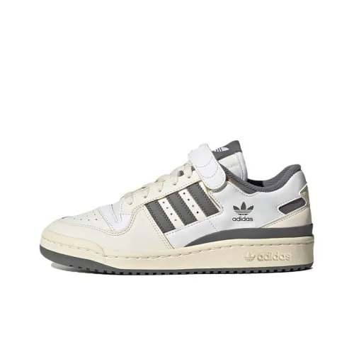 Adidas Originals FORUM 84 Low Топ Скейтборд Кроссовки Женские Белые Серые