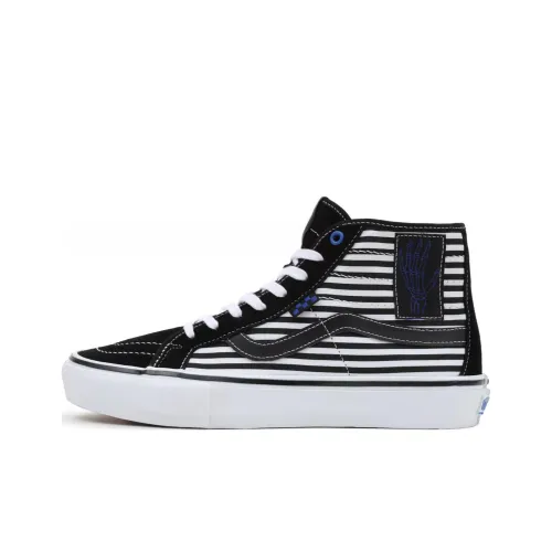 VANS SK8 Breana Geering Skate High Топ Кроссовки для скейтбординга Унисекс Черный Белый