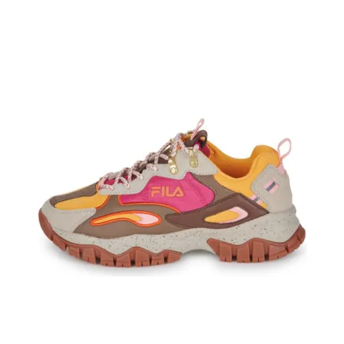 FILA Ray Tracer TR2 Амортизация Износостойкая Повседневная Обувь Женская Золотисто-Коричневая