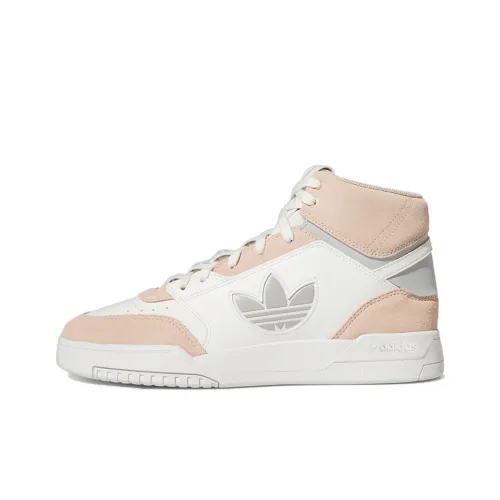 Adidas Originals Drop Step XL Устойчивые к истиранию Высокие Кроссовки для скейтбординга Унисекс Белый Оранжевый Серый