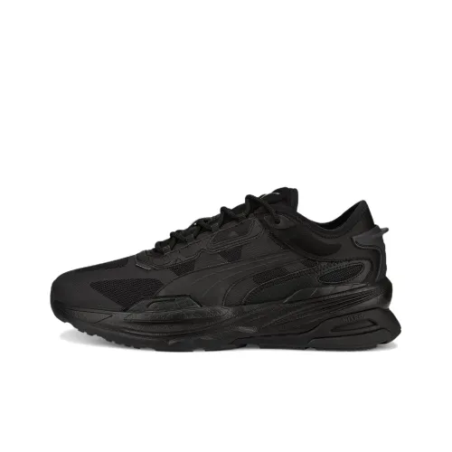PUMA Extent Nitro Heritage Slip-Resistant Abrasion-Resistant Low Top Casual Running Shoes Unisex Black PUMA Extent Nitro Heritage Противоскользящий устойчивый к истиранию низкий топ повседневная обувь для бега унисекс черный