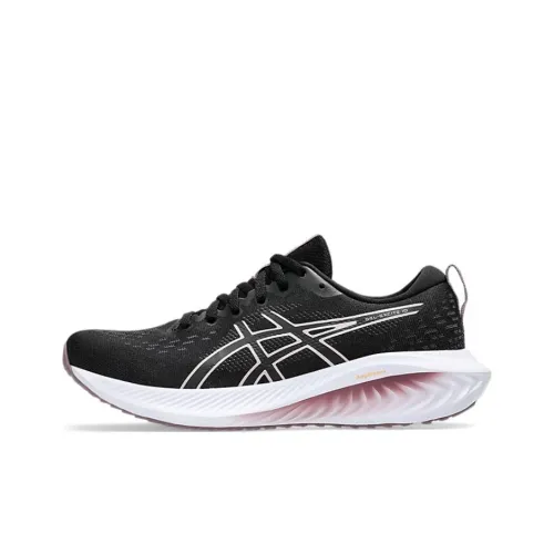 Asics Гель Excite 10 Low Топ Беговые кроссовки Женские Черный белый