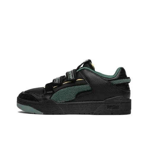 MARKET X PUMA Slipstream Аbrasion Resistant Низкие Кроссовки для скейтбординга Унисекс Черный Зеленый