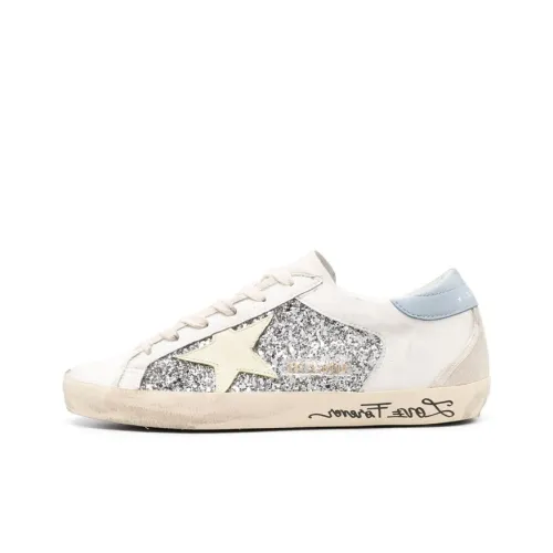 Golden Goose Супер Звезда Скейтборд Кроссовки Низкие Белые Женские
