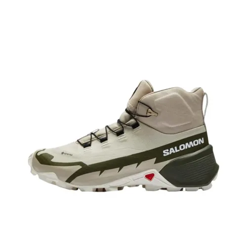 SALOMON CROSS HIKE MID GTX 2 Противоскользящий устойчивый к истиранию MID Топ Уличная обувь Женская Серый