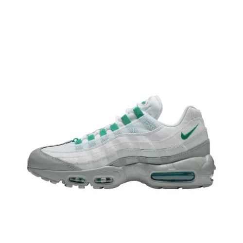 Nike Air Max 95 Essential Амортизация Износостойкий Низкий Топ Повседневная Обувь Мужская Серый Зеленый