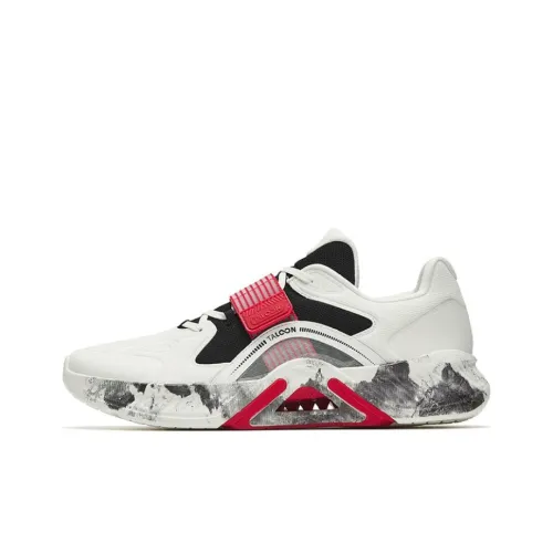 ANTA ZONGXUNXILIE Wuer Tai Shan Pro Low Топ Кроссовки для тренировок Белый черный красный