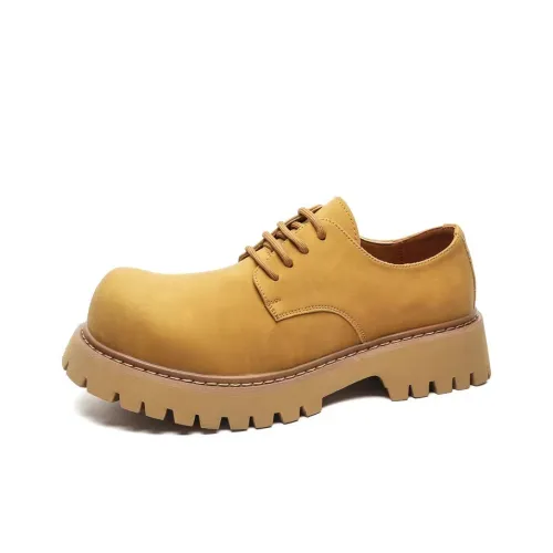 MOXU Мужские повседневные туфли Low Top Желтые Мужские