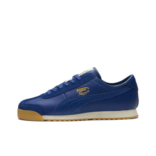 PUMA Roma '68 Новый Heritage Low Топ Спортивная Повседневная Обувь Синий