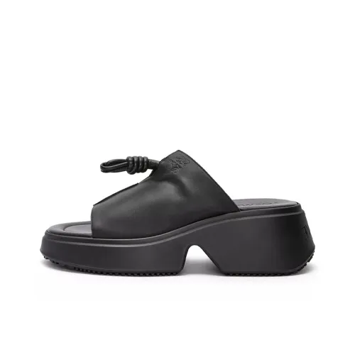 LOEWE Flamenco Слипоны Женские Черные