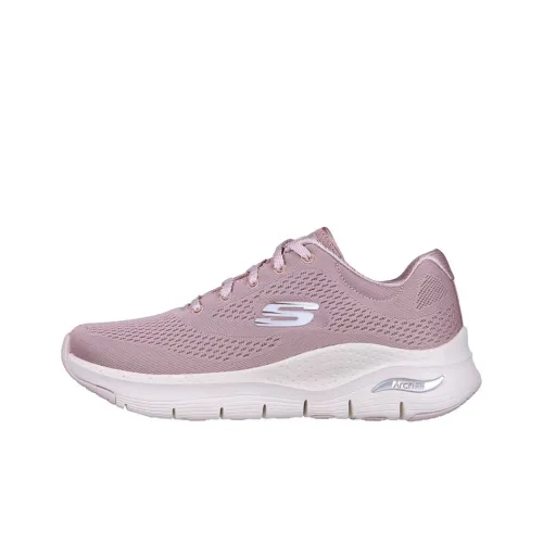 Skechers Arch Fit Low Топ Спортивная повседневная обувь Женская Фиолетовая