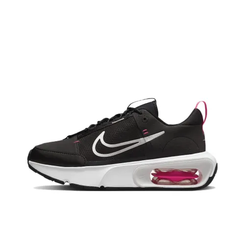 Nike Air Max INTRLK Low Топ Спортивная Повседневная Обувь Женская Черный Белый Розовый