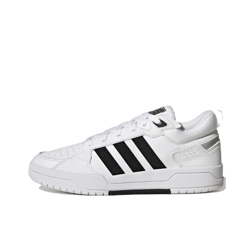 ADIDAS NEO 100DB Slip Устойчивый к истиранию Низкий Топ Скейтбординг Кроссовки Унисекс Белый