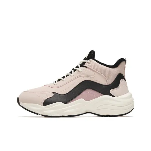 ANTA Walker Износостойкий Термический MID Топ Спортивная Повседневная Обувь Женская Розовая