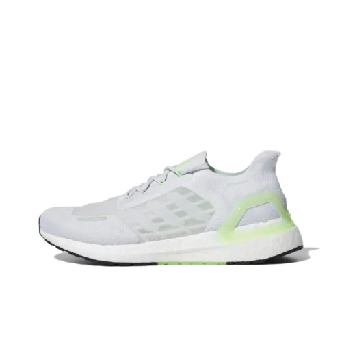 Adidas ULT Slip-resistant Abrasion-resistant Breathable Low-Top Casual Running Shoes Men's Gray Green Adidas ULT Противоскользящий Устойчивый к истиранию Дышащий Низкий Топ Повседневные Беговые Кроссовки Мужские Серый Зеленый