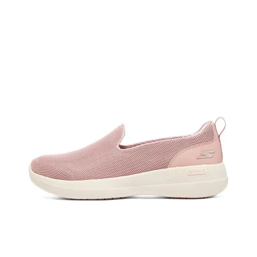 Skechers GO WALK Stability Низкий Топ Повседневная Обувь Женская Бледный Ягодный Цвет