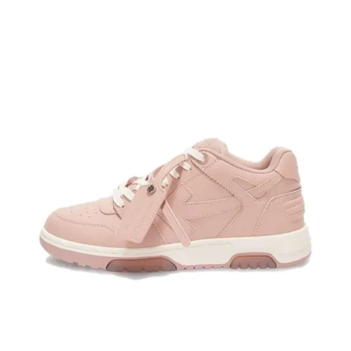 Off Белый Out Of Office Низкий Топ Стильные Скейтбординги Женские Розовый