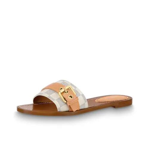 LOUIS VUITTON Lock It Слипоны Женские