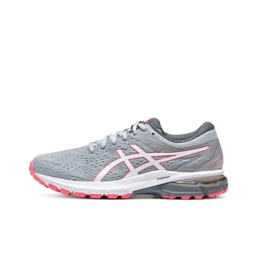 Asics Glyde 3 Гель Аbrasion Resistant Дышащий Низкий Топ Беговые кроссовки Женские Серый Белый