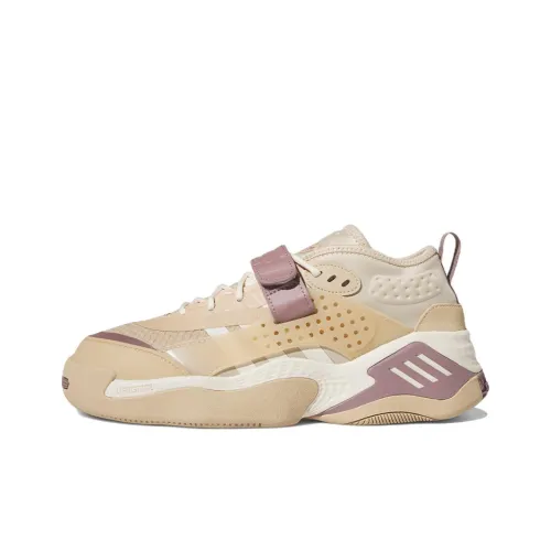 Adidas Originals Streetball 3 Износостойкий и Легкий Низкий Топ Casual Унисекс Хаки Коричневый