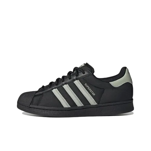 Adidas Originals SUPERSTAR Low Топ Скейтборд Кроссовки Унисекс Черный Серый
