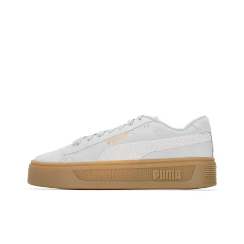 PUMA Smash Platform v3 Smash Platform v3 SD Low Скейтборд Кроссовки Женские Серый