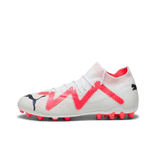 PUMA Future Ultimate Футбольные бутсы Низкие Белые и Красные Унисекс