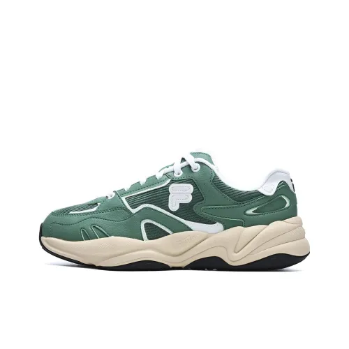 FILA FUSION Вспышка Беговые кроссовки Низкий Топ Зеленый Женские
