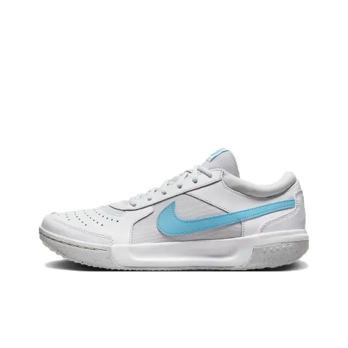 Nike Court Lite 3 Air Zoom Устойчивые к истиранию Низкие Кроссовки для тенниса Мужские Серые