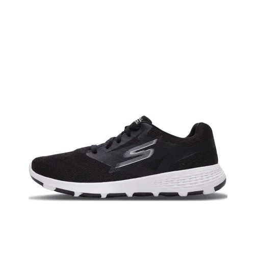 Skechers GO WALK Collection Cool Low Top Повседневная обувь Мужская Черный Белый