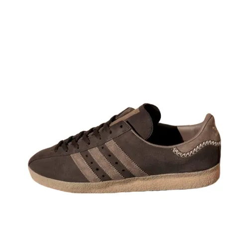 Размер? x adidas originals Yabisah Slip-resistant Low Top Скейтборд Кроссовки Унисекс Коричневый