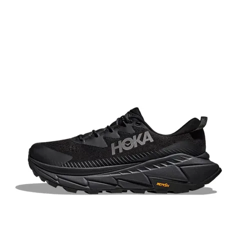 HOKA ONE ONE Azure Float X Противоскользящий Устойчивый к истиранию Низкий Топ Повседневная Обувь Унисекс Черный