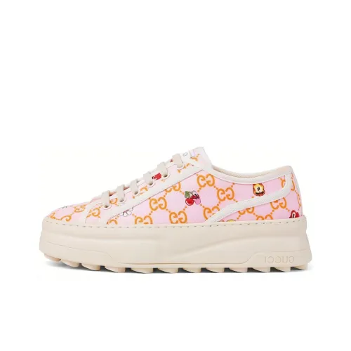 GUCCI Canvas Обувь Низкий Верх Розовый Женский