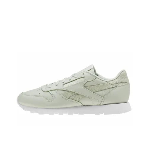 Reebok Classic Leather Беговые кроссовки Низкий Топ Женские