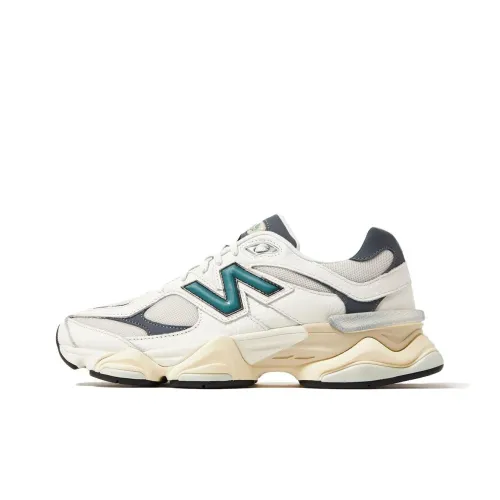 New Balance NB 9060 Беговые кроссовки Низкий Топ Экрю Унисекс
